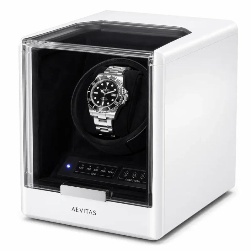 Aevitas Single Watch Winder White Gloss